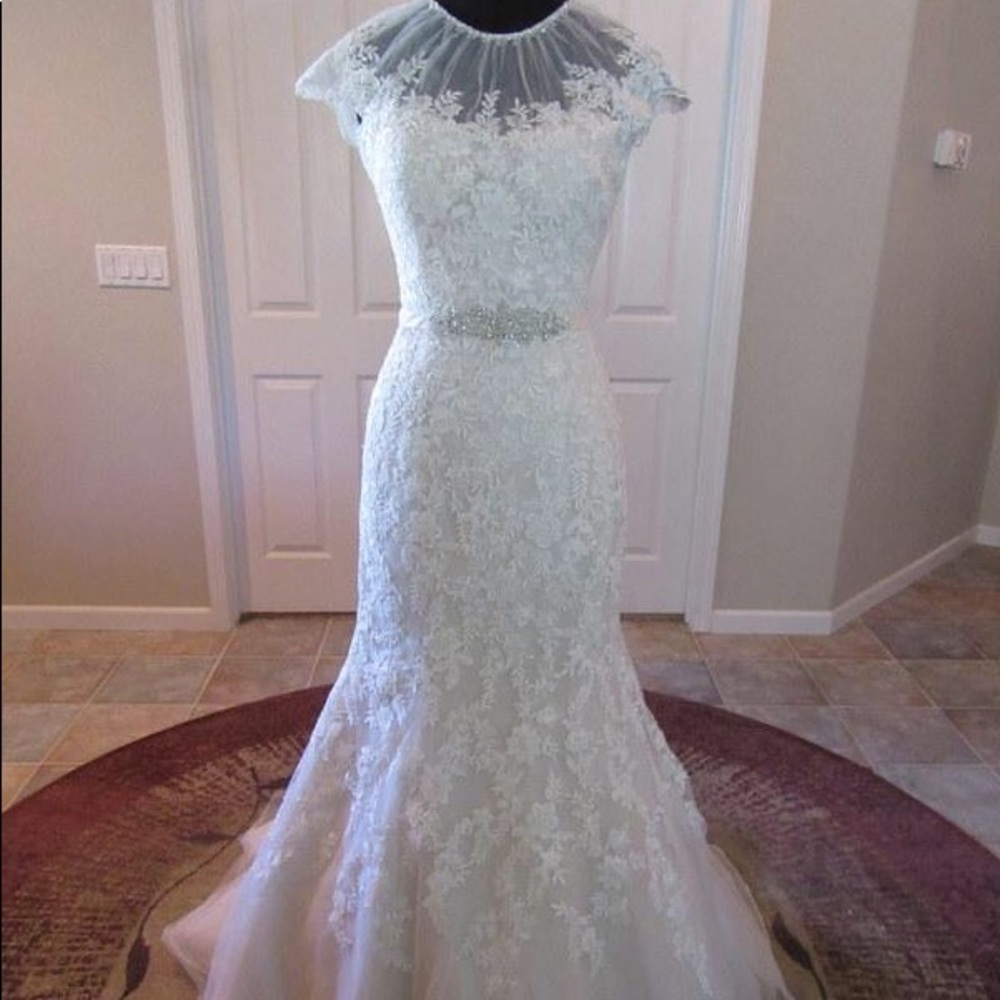 Beautiful wedding gown